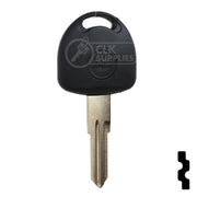 Uncut Plastic Head Cloneable RW Key Blank | Cadillac, Opel | HU46T5 Automotive Key JMA USA