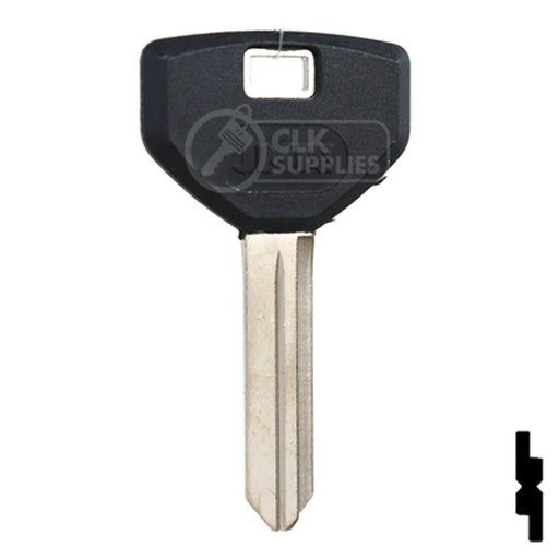 Uncut Plastic Head Key Blank | Chrysler | CHR-9.P Automotive Key JMA USA