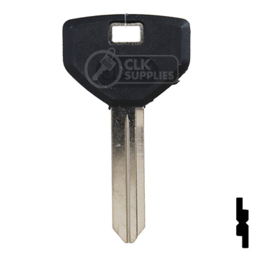 Uncut Plastic Head Key Blank | Chrysler | CHR-9.P Automotive Key JMA USA