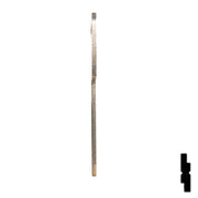Uncut Plastic Head Key Blank | Freightliner | 1588 Automotive Key Ilco