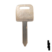 Uncut Plastic Head Key Blank | Freightliner | 1588 Automotive Key Ilco