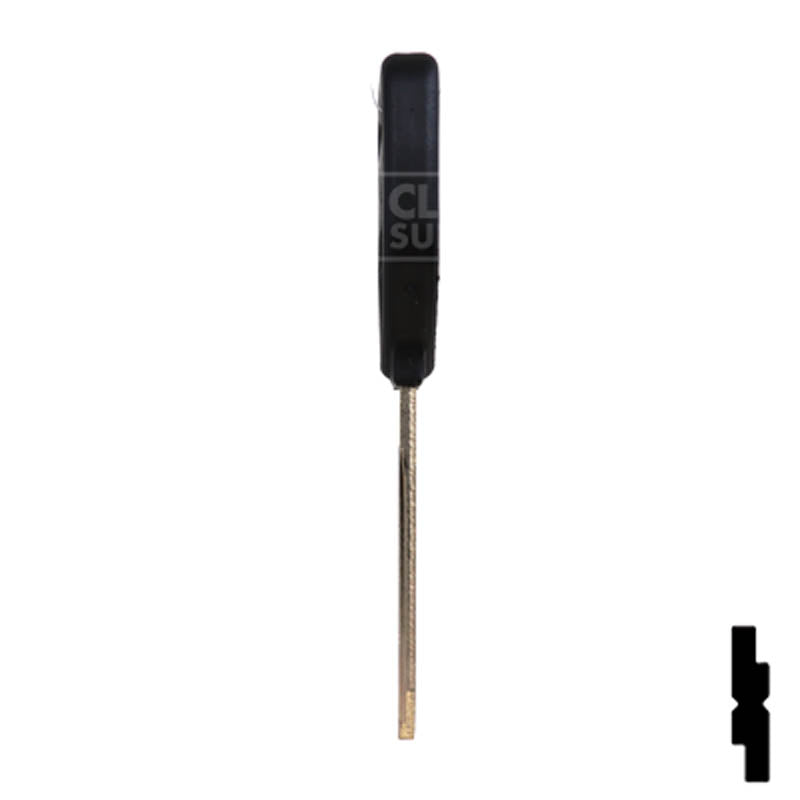 Uncut Plastic Head Key Blank | Freightliner | 1629-P Automotive Key Ilco