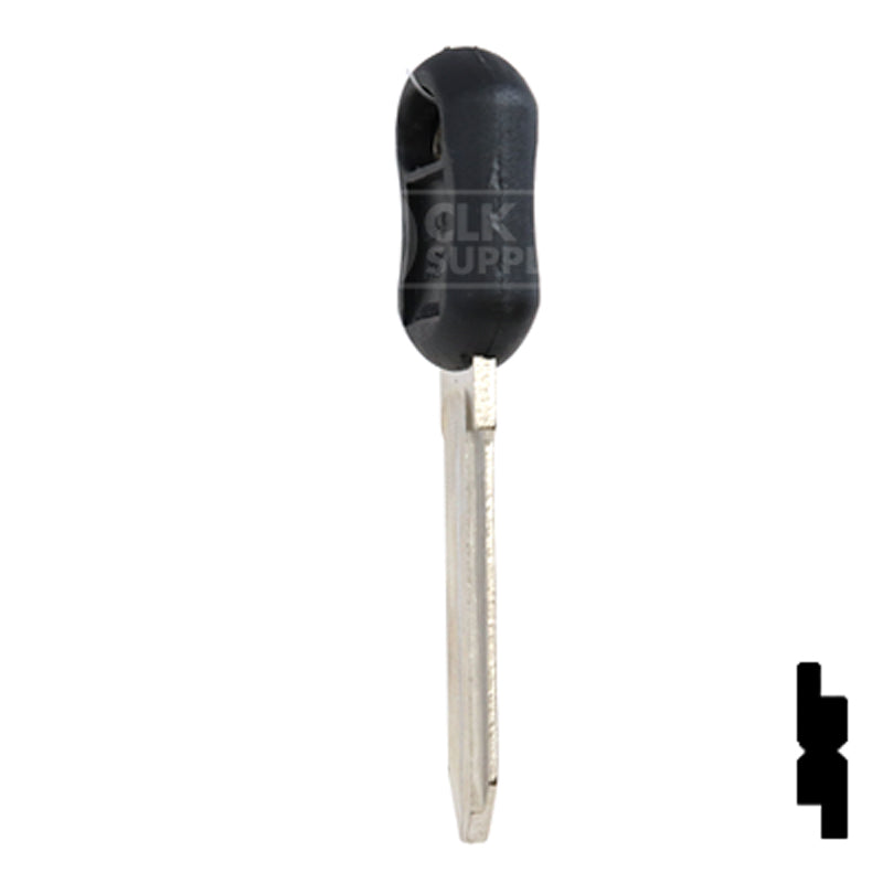 Uncut Plastic Head Key Blank | GM | B92P Automotive Key JMA USA