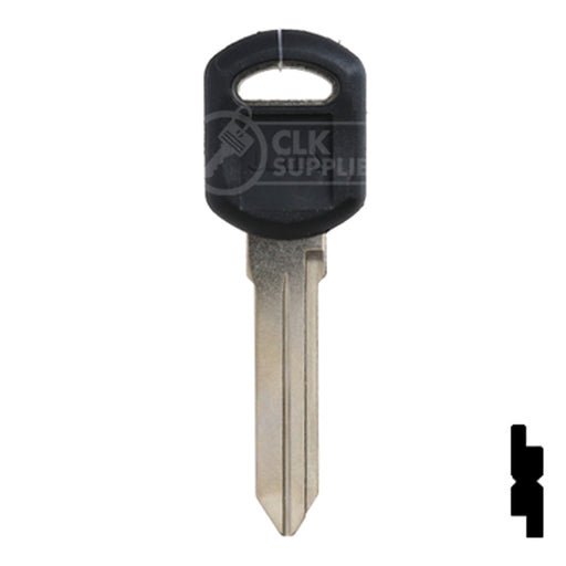 Uncut Plastic Head Key Blank | GM | B92P Automotive Key JMA USA