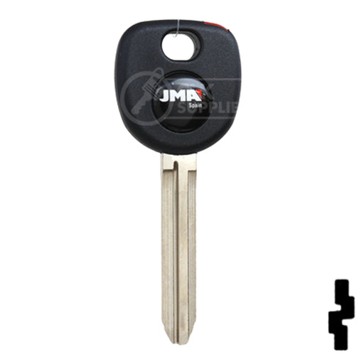 Uncut Plastic Head Key Blank | GM, Isuzu | TP08ISU-3D-P2 Automotive Key JMA USA