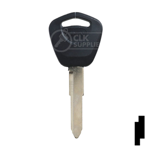 Uncut Plastic Head Key Blank | Honda, Acura | HD101, X208 Automotive Key JMA USA