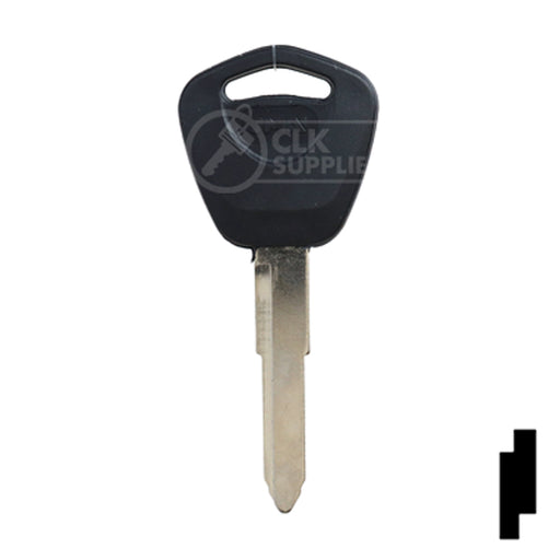 Uncut Plastic Head Key Blank | Honda, Acura | HD101, X208 Automotive Key JMA USA