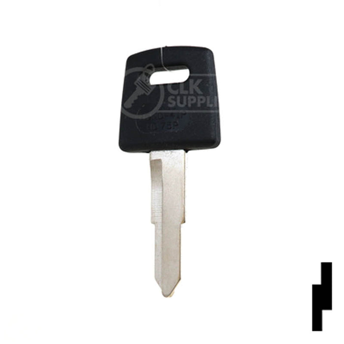 Uncut Plastic Head Key Blank | Honda |  X138-P, HD75-P Automotive Key JMA USA