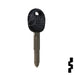 Uncut Plastic Head Key Blank | Hyundai | X232-P, HY12-P Automotive Key JMA USA