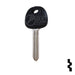 Uncut Plastic Head Key Blank | Hyundai | X282-P, HY17-P Automotive Key JMA USA