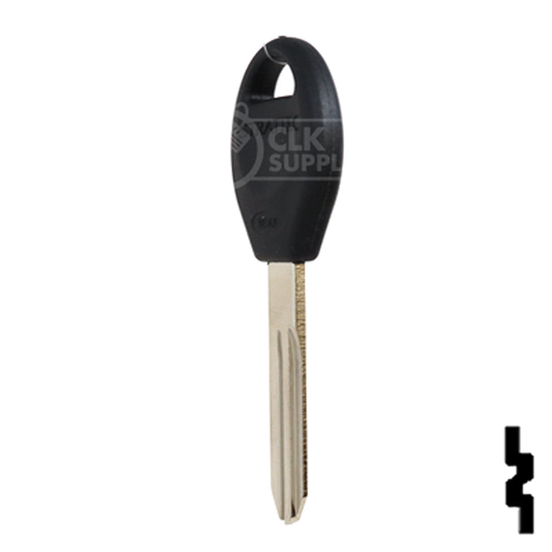 Uncut Plastic Head Key Blank | Nissan | DA34-P, X237 Automotive Key Strattec