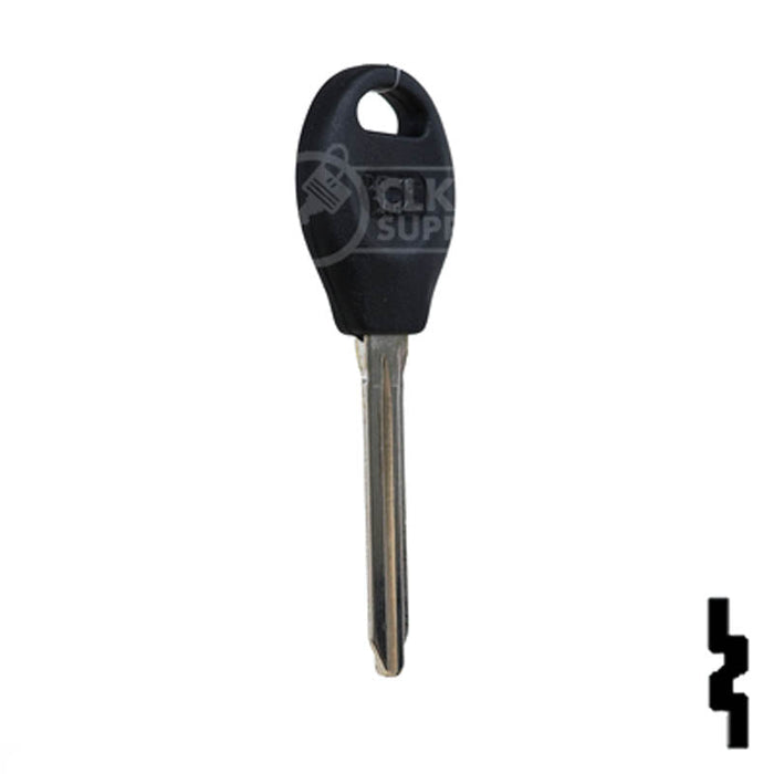 Uncut Plastic Head Key Blank | Nissan | X237-P,  DA34-P Automotive Key JMA USA
