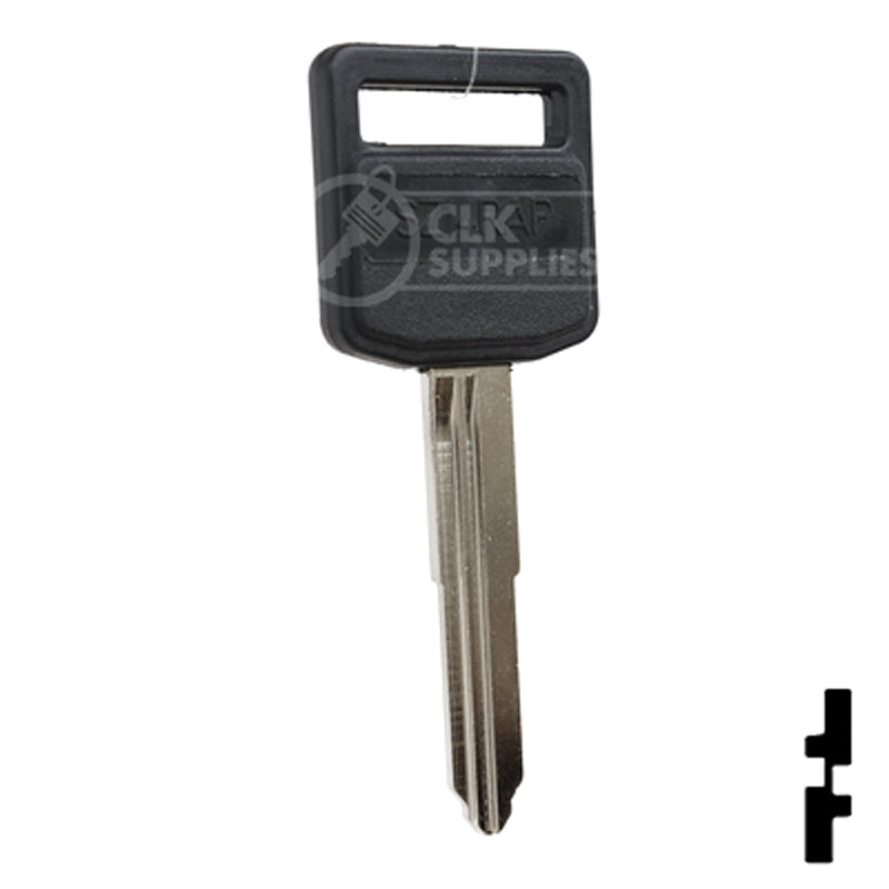 Uncut Plastic Head Key Blank | Suzuki and Kawasaki | SZ14RAP-SI