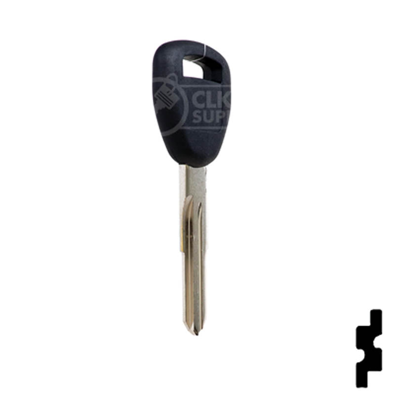 Uncut Transponder Key | Acura | Honda | HD106-PT, 692246 Automotive Key LockVoy