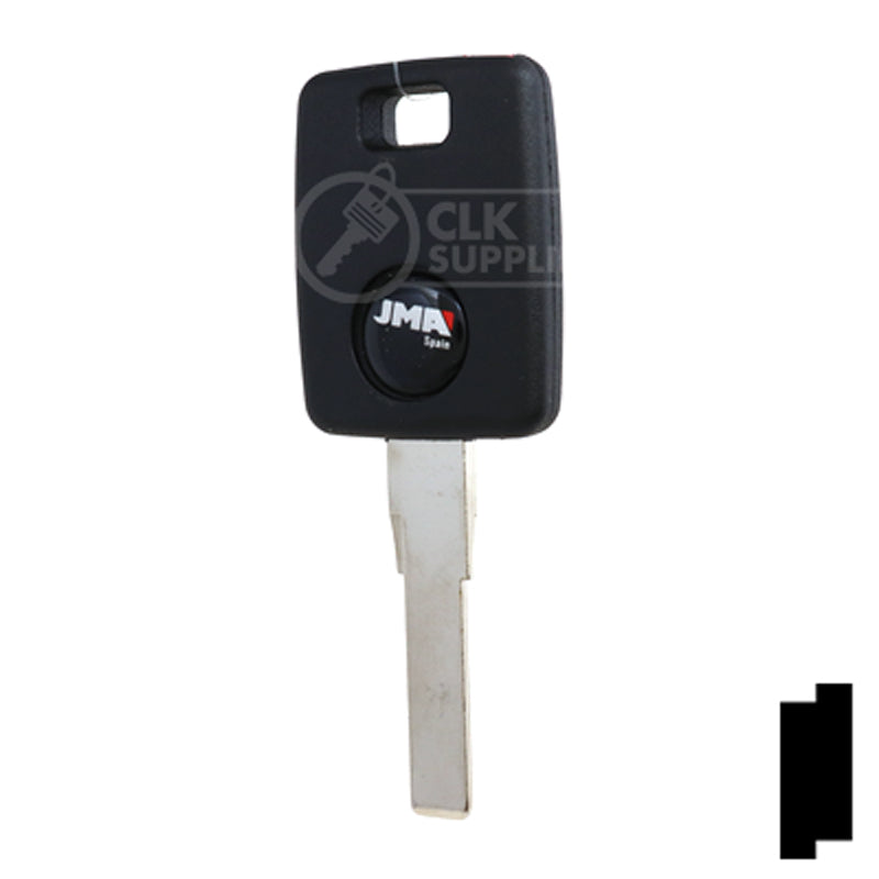 Uncut Transponder Key Blank | Audi | HU66AT6 Automotive Key JMA USA