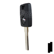 Uncut Transponder Key Blank | Audi | HU66AT6 Automotive Key JMA USA