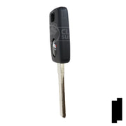 Uncut Transponder Key Blank | Audi | HU66AT6 Automotive Key JMA USA
