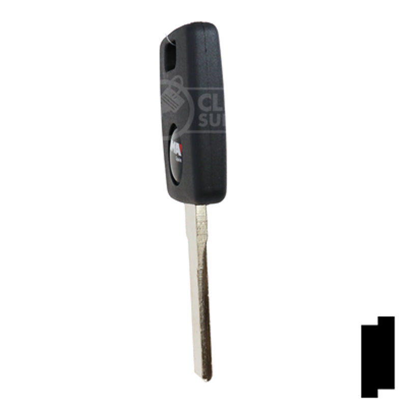 Uncut Transponder Key Blank | Audi | HU66AT6 Automotive Key JMA USA