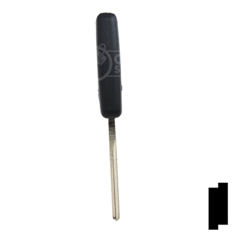 Uncut Transponder Key Blank | Audi | HU66AT6 Automotive Key JMA USA