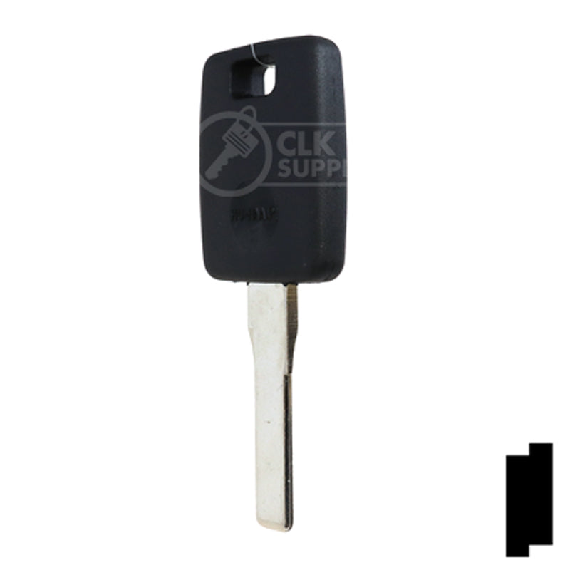 Uncut Transponder Key Blank | Audi | HU66AT6 Automotive Key JMA USA