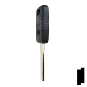 Uncut Transponder Key Blank | Audi | HU66AT6 Automotive Key JMA USA