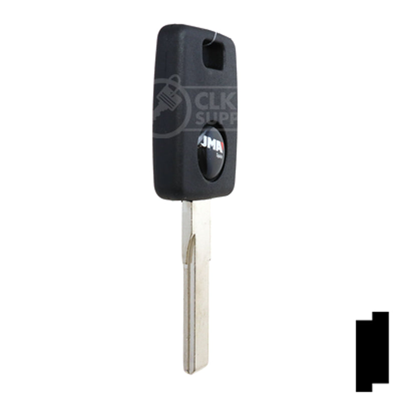 Uncut Transponder Key Blank | Audi | HU66AT6 Automotive Key JMA USA