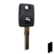 Uncut Transponder Key Blank | Audi | HU66AT6 Automotive Key JMA USA
