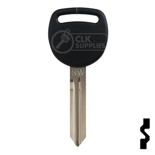 Uncut Transponder Key Blank | Buick | PT04, B107 Automotive Key Strattec