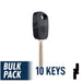 Uncut Transponder Key Blank | Ford | H86-PT, H74-PT, 691643 Automotive Key JMA USA