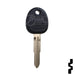 Uncut Transponder Key Blank | Hyundai | HY021-PT Automotive Key LockVoy