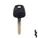 Uncut Transponder Key Blank | Infinity | INF45-PT, TP07DAT-15.P4 Automotive Key JMA USA
