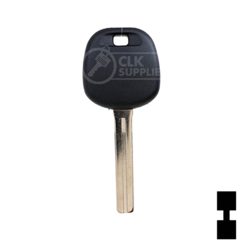 Uncut Transponder Key Blank | Lexus | Long TOY40BT4