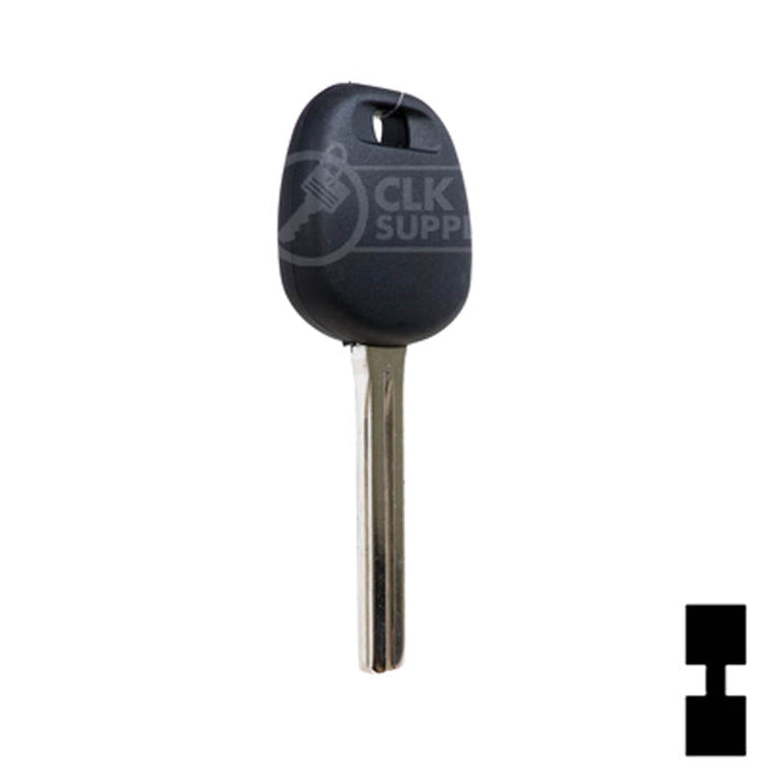Uncut Transponder Key Blank | Lexus | Long TOY40BT4 Automotive Key LockVoy