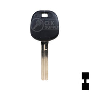 Uncut Transponder Key Blank | Lexus | Long TOY40BT4 Automotive Key LockVoy