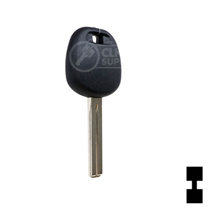Uncut Transponder Key Blank | Lexus | Short TOY50-PT Automotive Key LockVoy