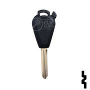Uncut Transponder Key Blank | Subaru | SUB4-PT, SUB120 Automotive Key LockVoy