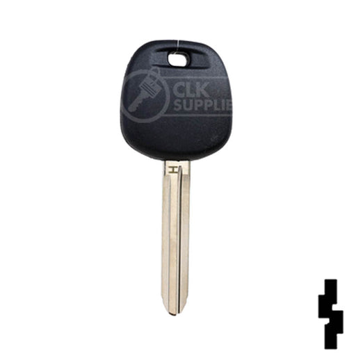 Uncut Transponder Key Blank | Toyota | TOY44H Automotive Key JMA USA