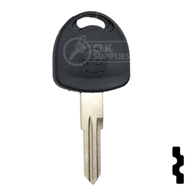 Uncut Transponder Key | Cadillac | 40 Chip Automotive Key JMA USA