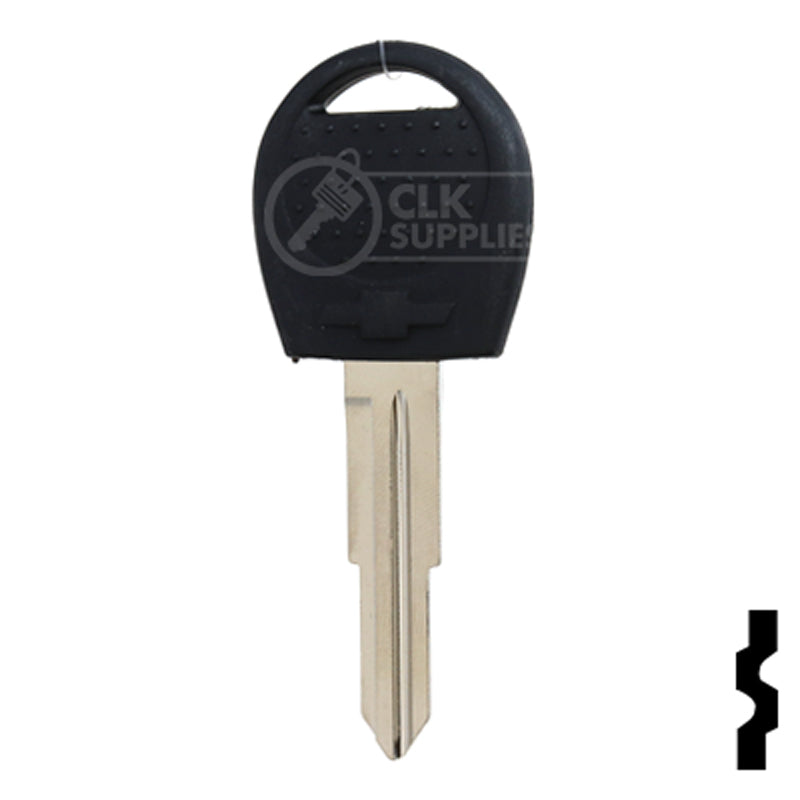 Uncut Transponder Key | Chevrolet | DWO4RT6 Automotive Key Strattec