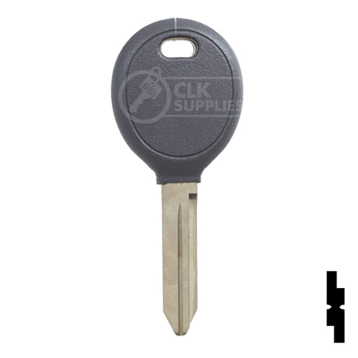 Uncut Transponder Key | Chrysler | Y160PT, 5905612 Automotive Key Strattec