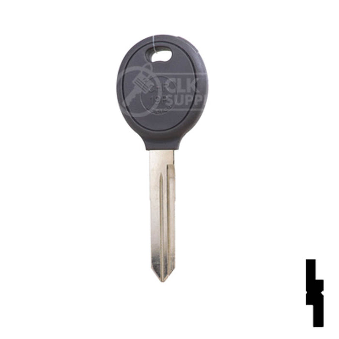 Uncut Transponder Key | Chrysler | Y162PT, Y165PT Automotive Key JMA USA