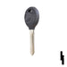 Uncut Transponder Key | Chrysler | Y162PT, Y165PT Automotive Key JMA USA