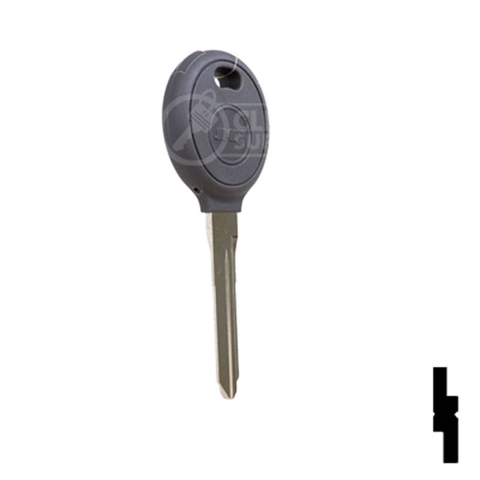 Uncut Transponder Key | Chrysler | Y162PT, Y165PT Automotive Key JMA USA