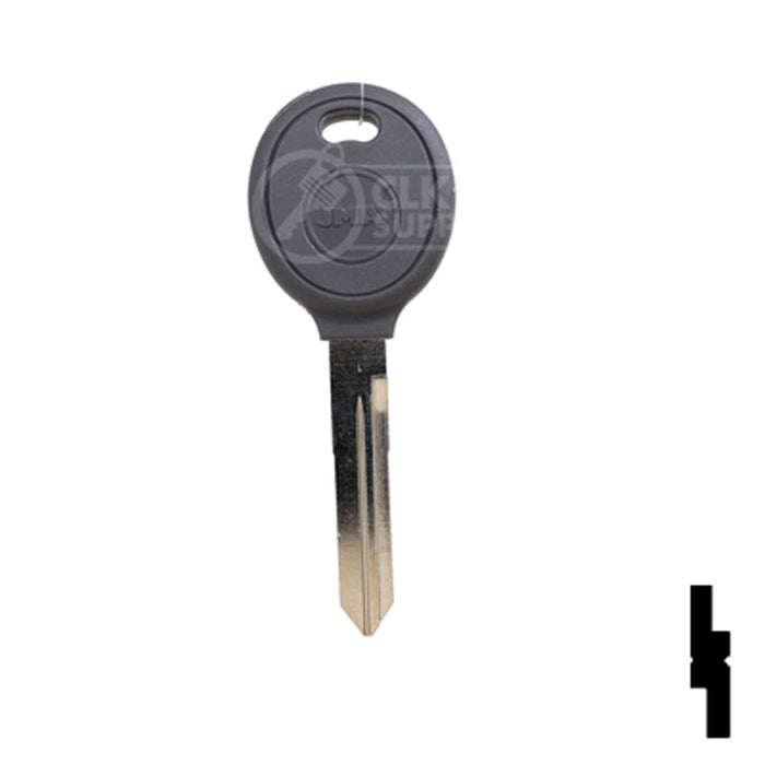 Uncut Transponder Key | Chrysler | Y162PT, Y165PT Automotive Key JMA USA