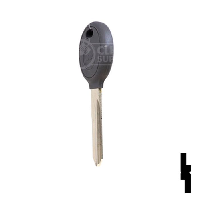 Uncut Transponder Key | Chrysler | Y162PT, Y165PT Automotive Key JMA USA