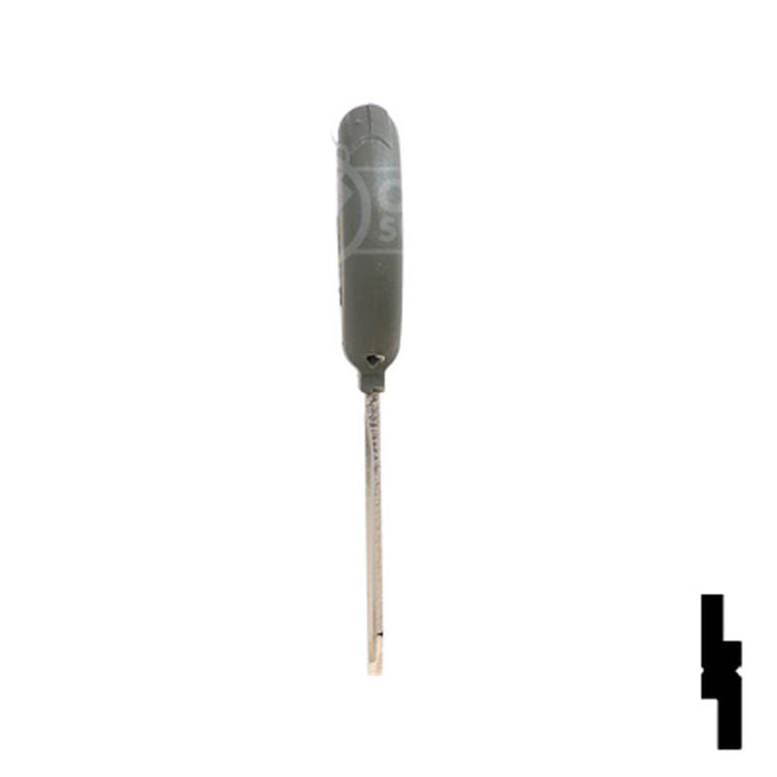 Uncut Transponder Key | Chrysler | Y164PT Automotive Key JMA USA