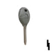 Uncut Transponder Key | Chrysler | Y164PT Automotive Key JMA USA