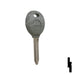 Uncut Transponder Key | Chrysler | Y164PT Automotive Key JMA USA