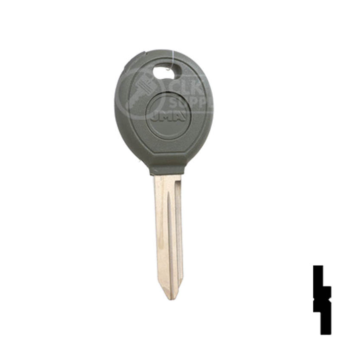 Uncut Transponder Key | Chrysler | Y164PT Automotive Key JMA USA