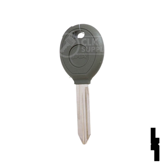 Uncut Transponder Key | Chrysler | Y164PT Automotive Key JMA USA